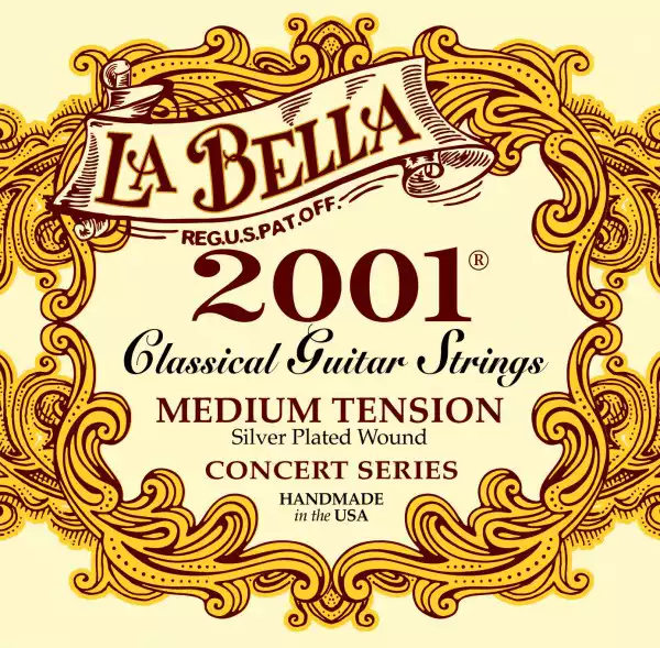 LA BELLA 2001 MED- žice za klasičnu gitaru