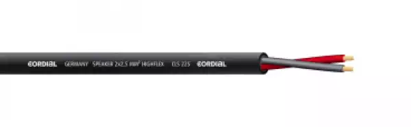 CORDIAL CLS 225 BLACK 100 2x2.5- zvučnički kabel