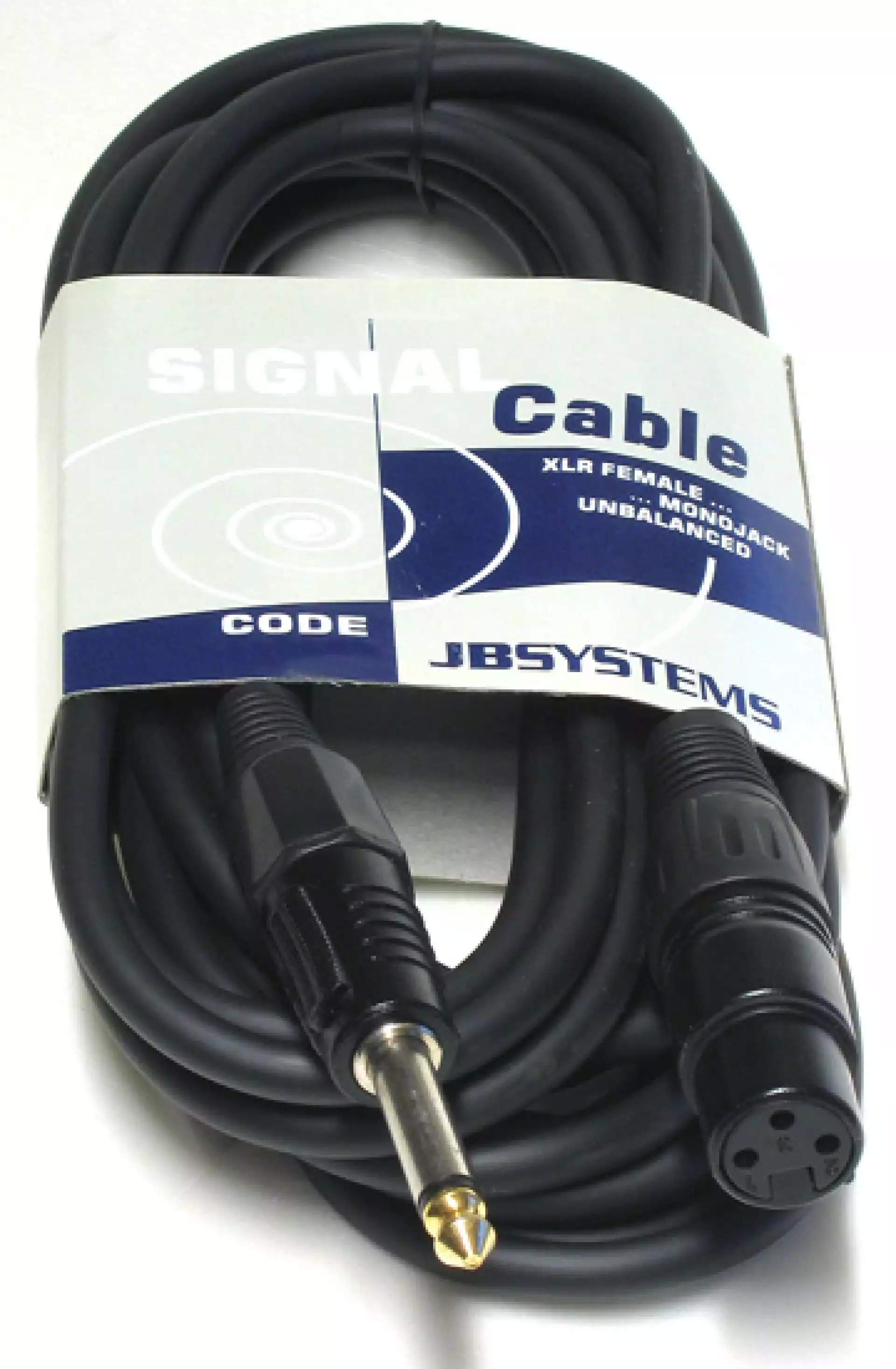 JBSYSTEMS XLR(F)-MONO JACK 5m