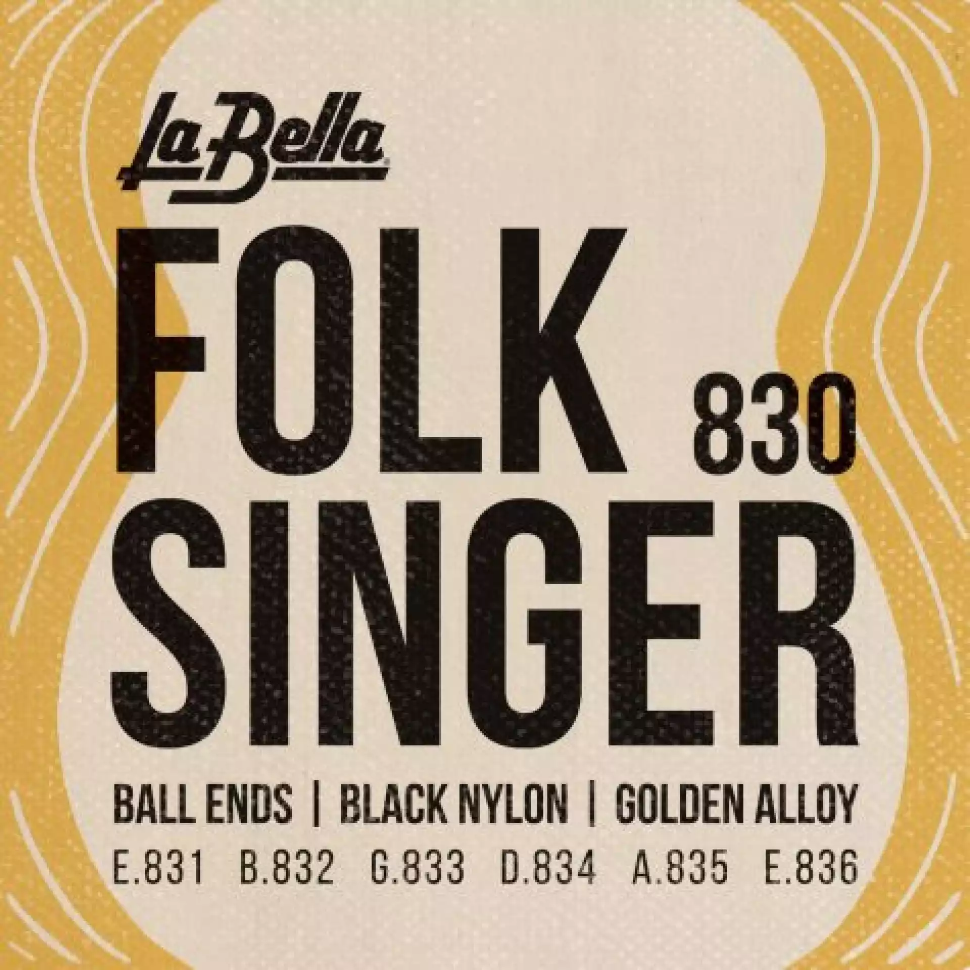 LA BELLA 830 FOLKSINGER