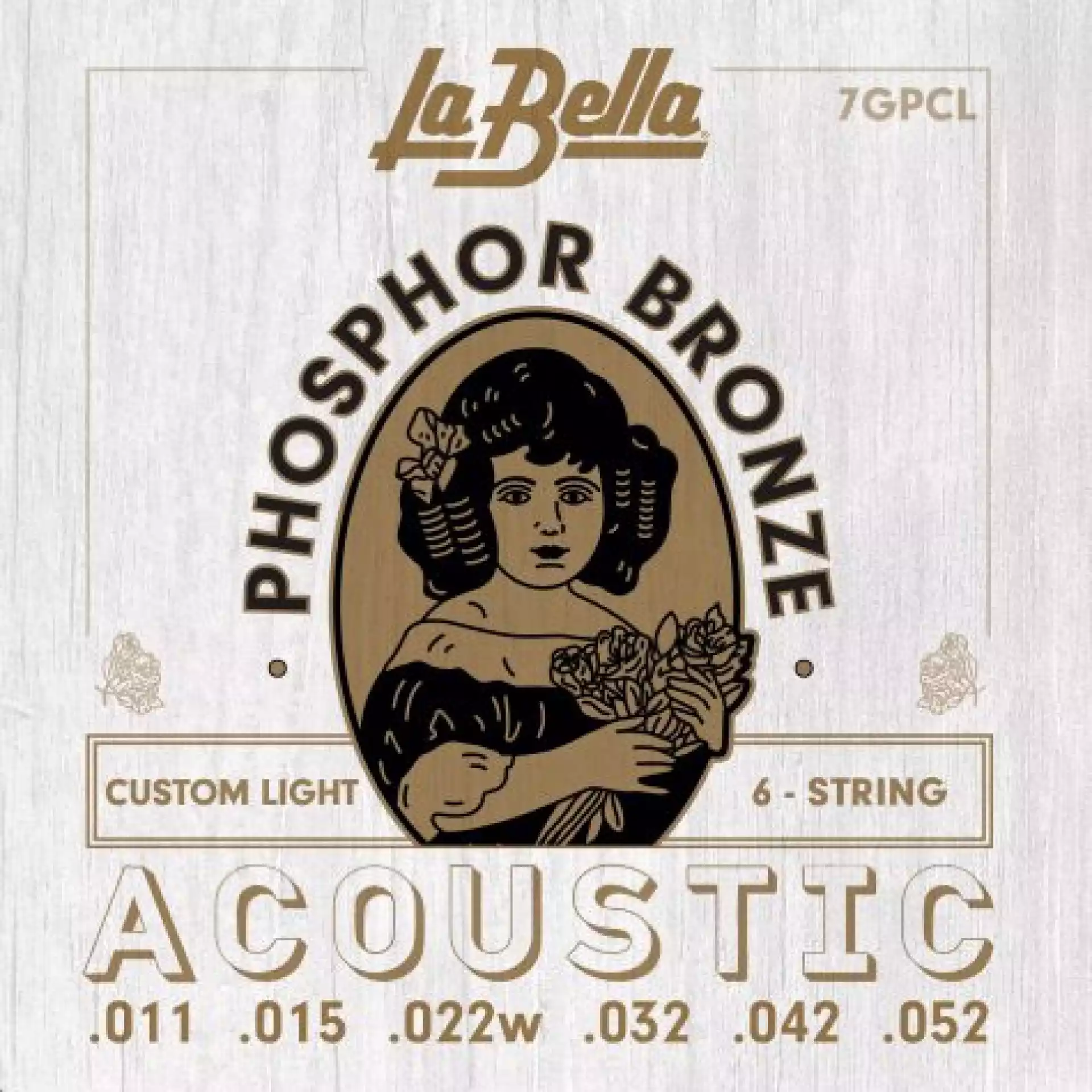LA BELLA  7GPCL- žice za akustičnu gitaru