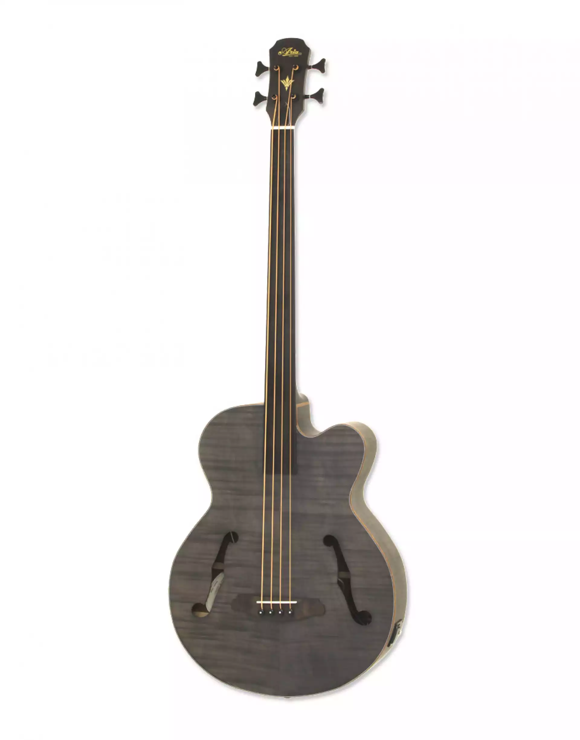 ARIA FEB-F2/FL Stained Black - fretless bas gitara sa pickupom