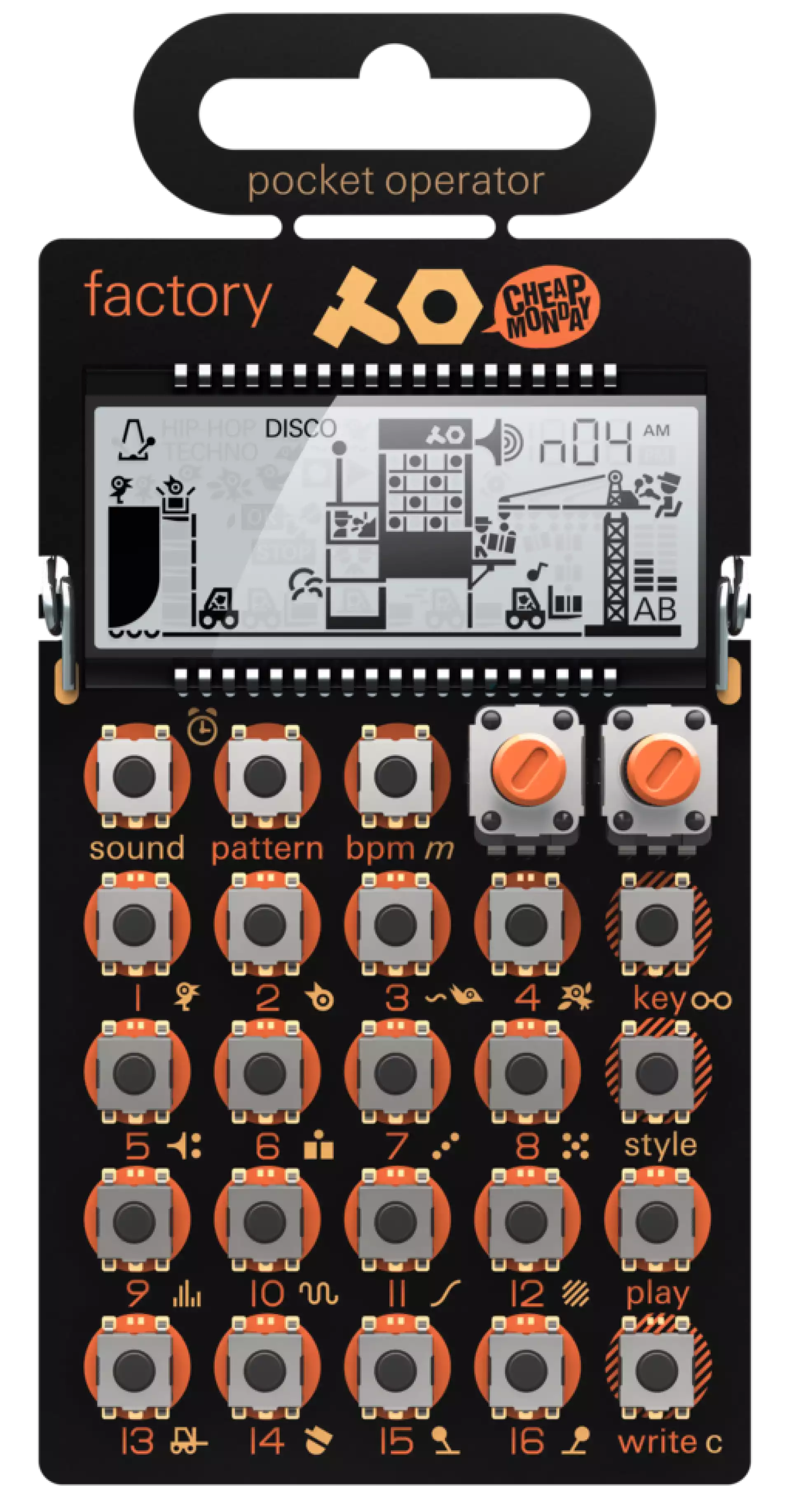 TEENAGE ENGINEERING PO-16 factory