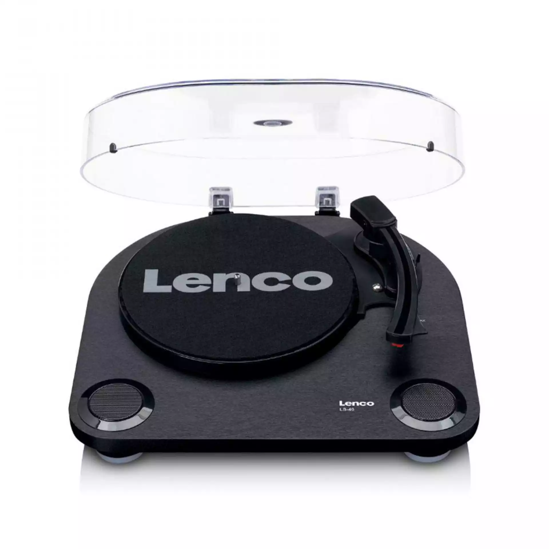 Lenco LS-40 - Turntable w/ built-in speakers BK