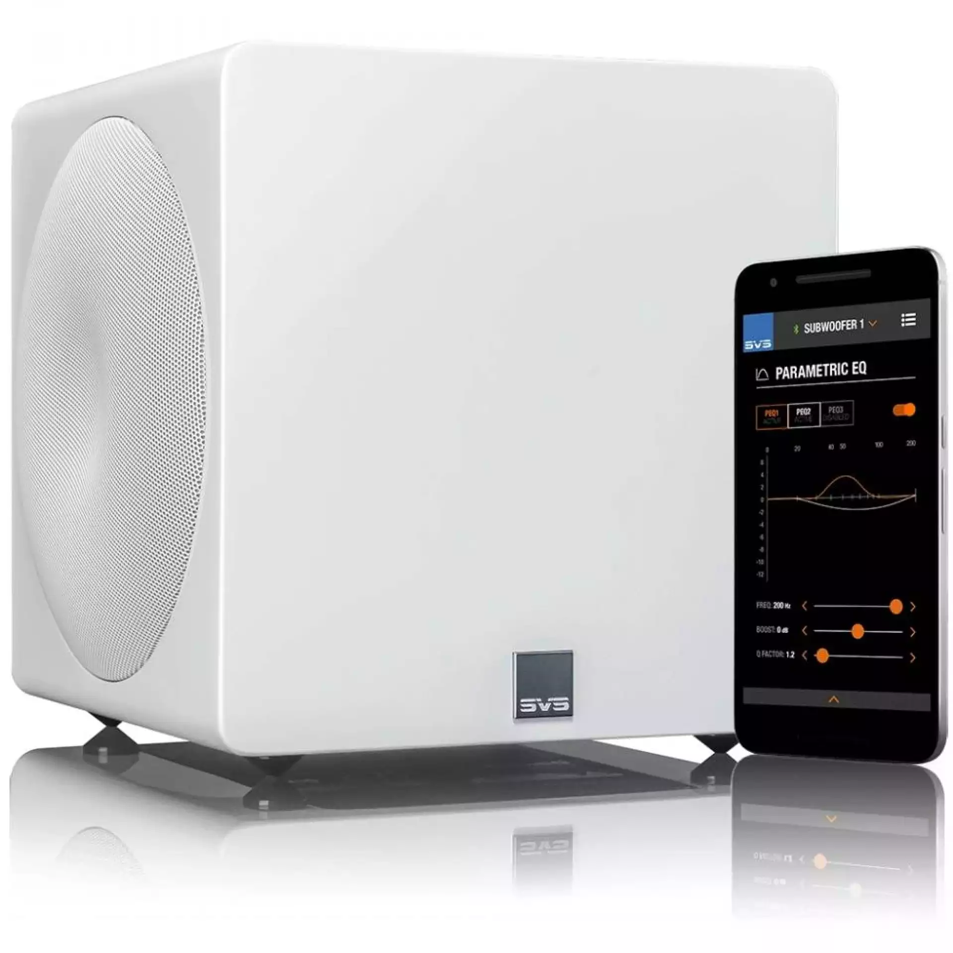 SVS 3000 Micro Piano Gloss White - aktivni subwoofer