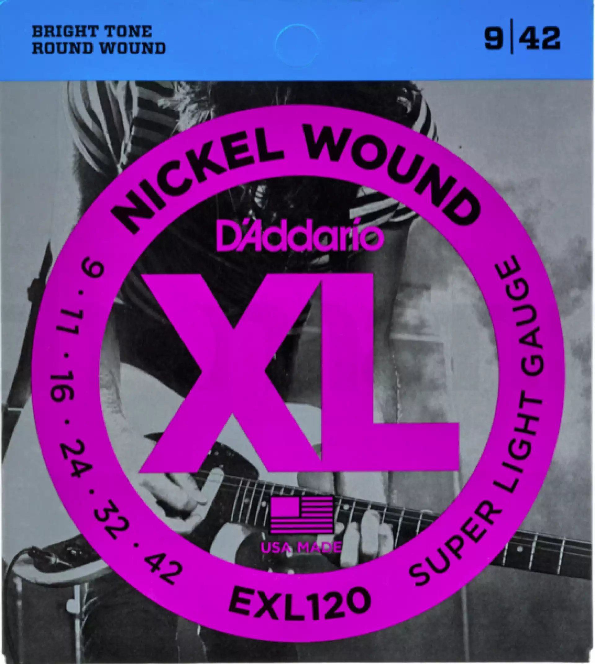D'Addario EXL120 - žice za električnu gitaru