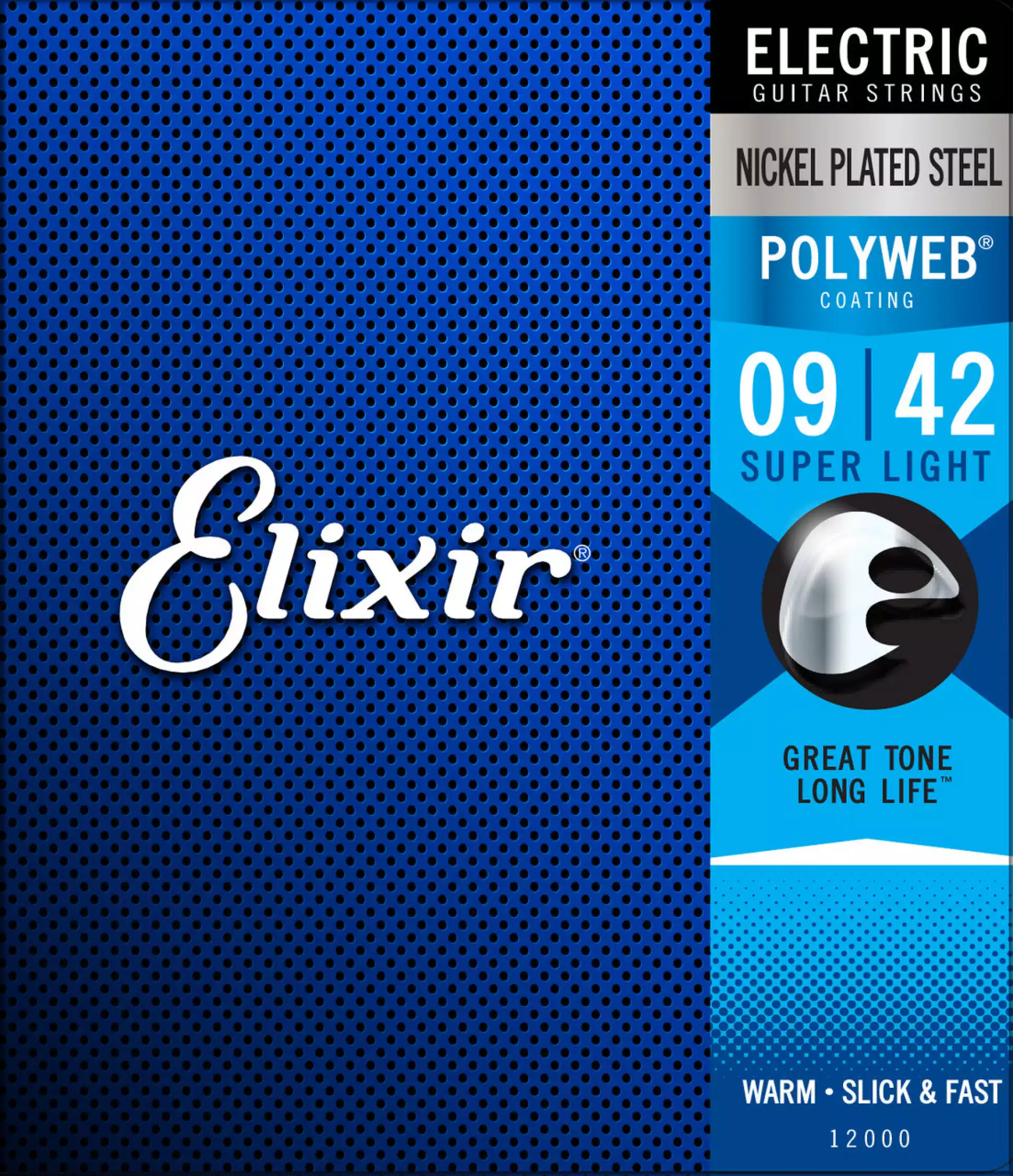 Elixir 12000 009-42 Super Light Polyweb Electric