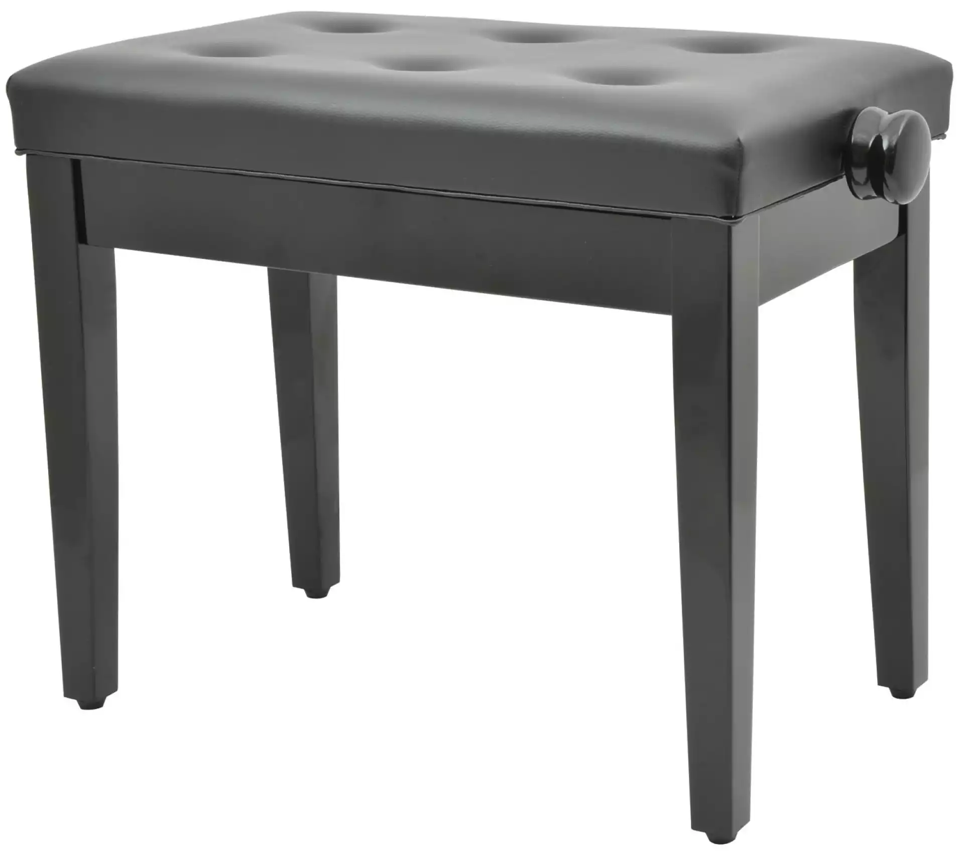 Chord Piano Bench - Black