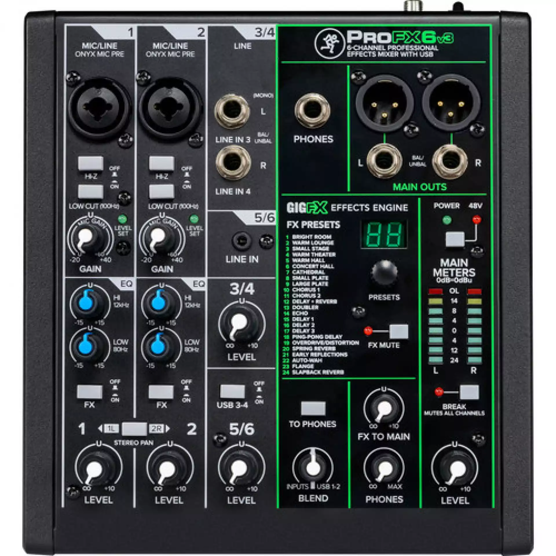 MACKIE ProFx6 V3