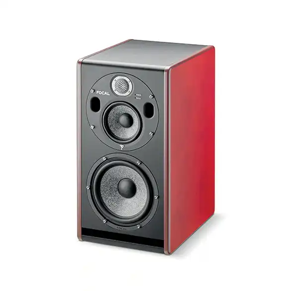 FOCAL Trio6 Be red burr ash