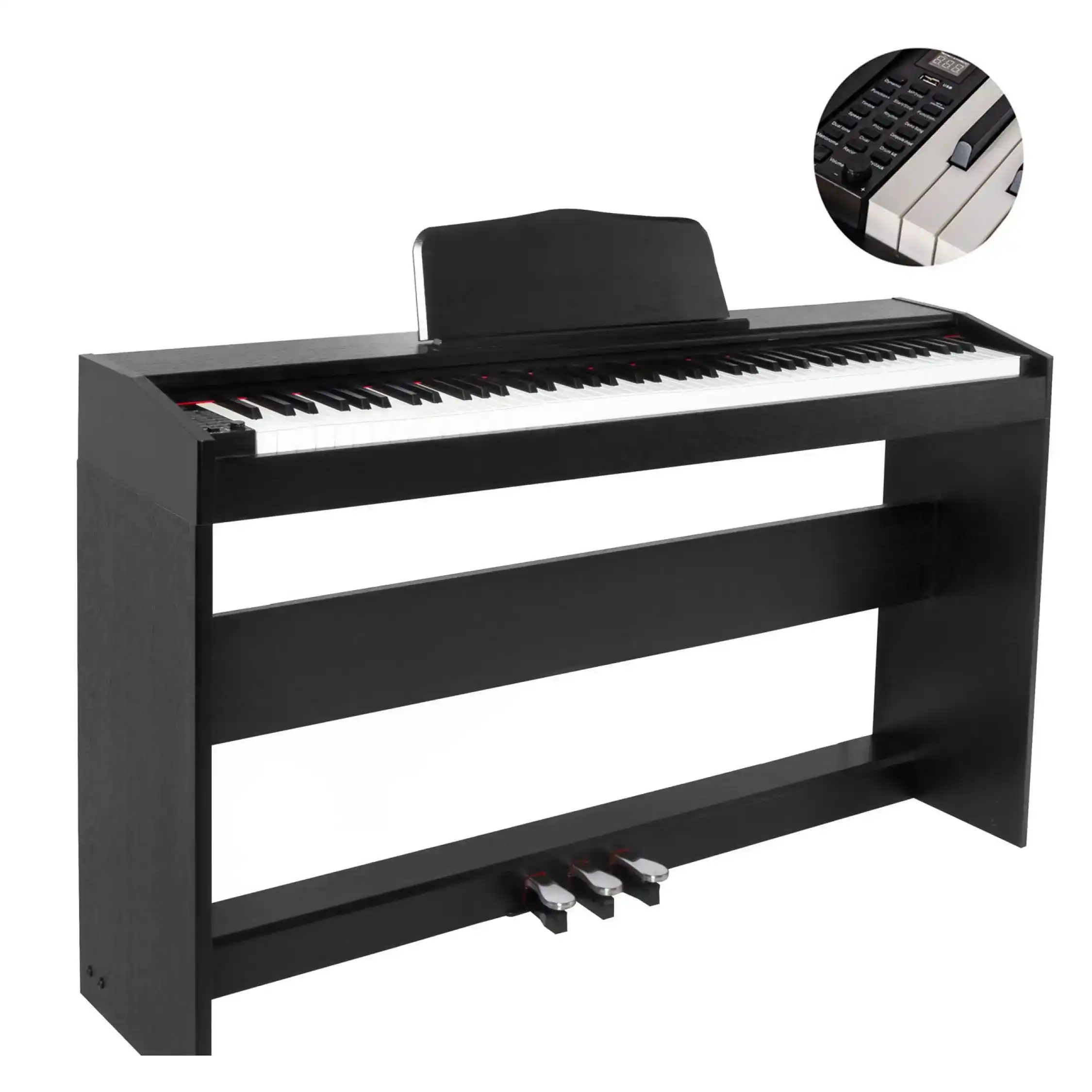 ARIUS STN-620 Black- digitalni klavir
