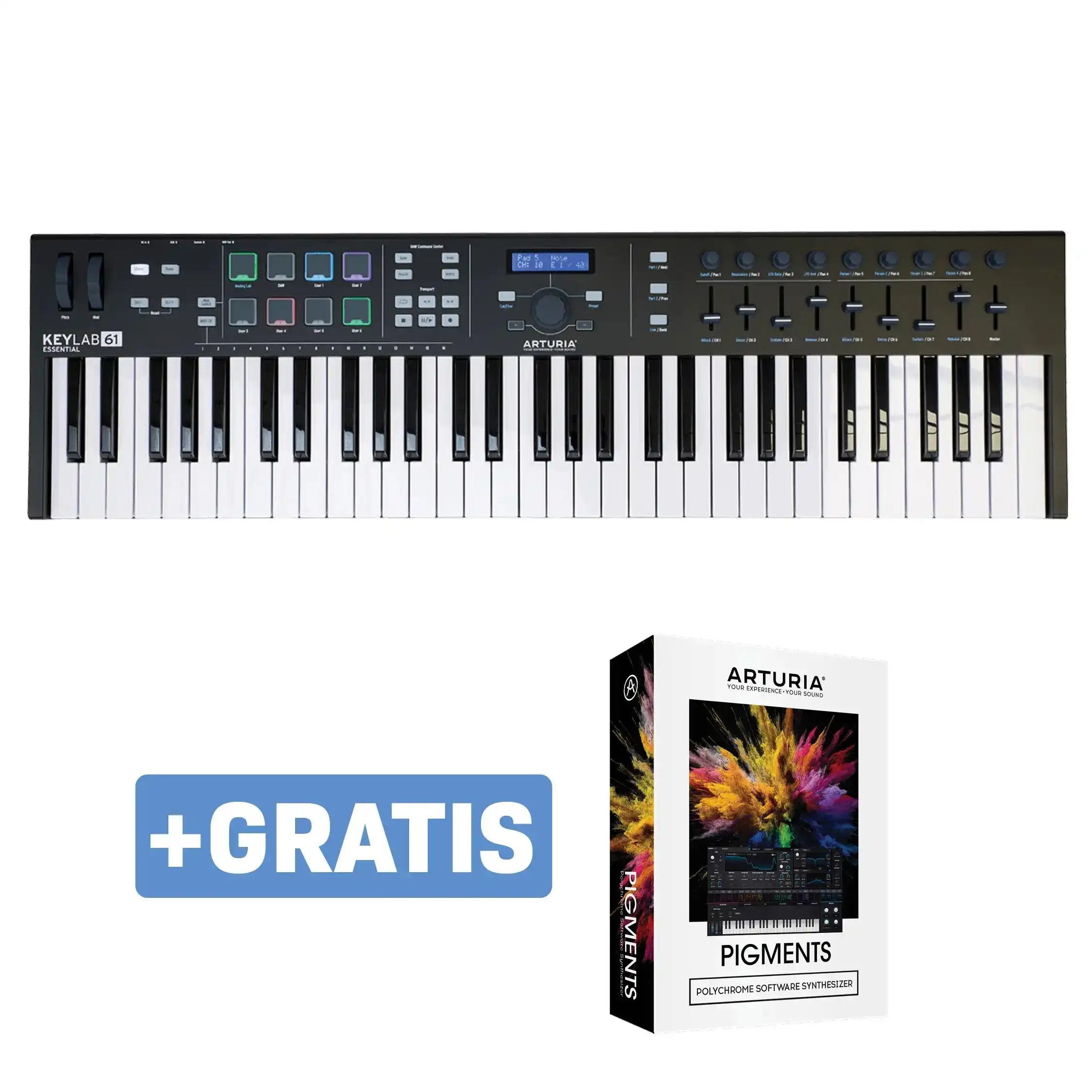 Arturia KeyLab Essential 61 BE