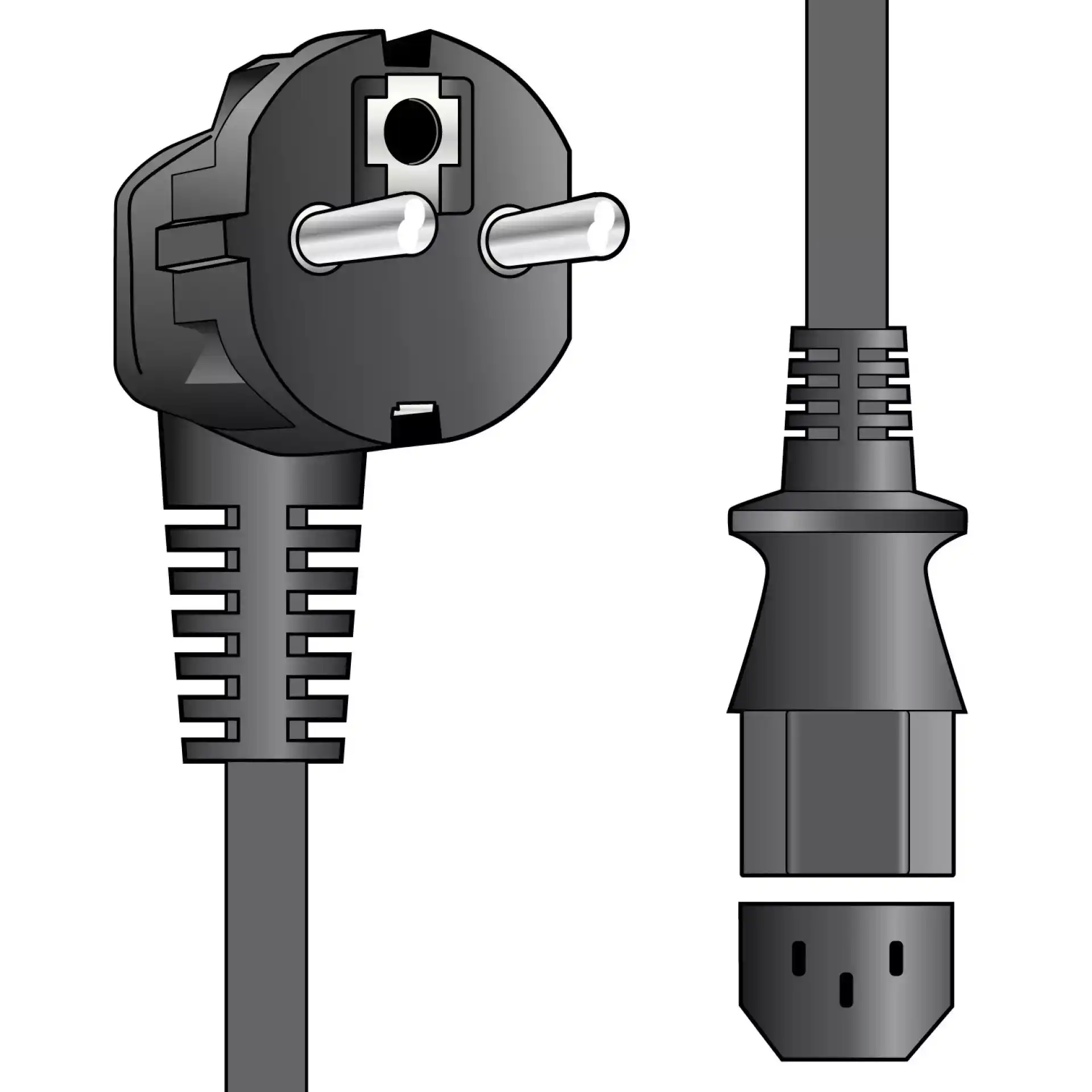 Mercury Schuko IEC Lead 1.5m B - strujni kabal