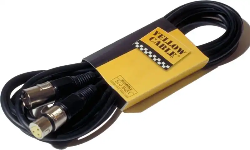 Yellow M01X XLRF/XLRM 1 m- mikrofonski kabel