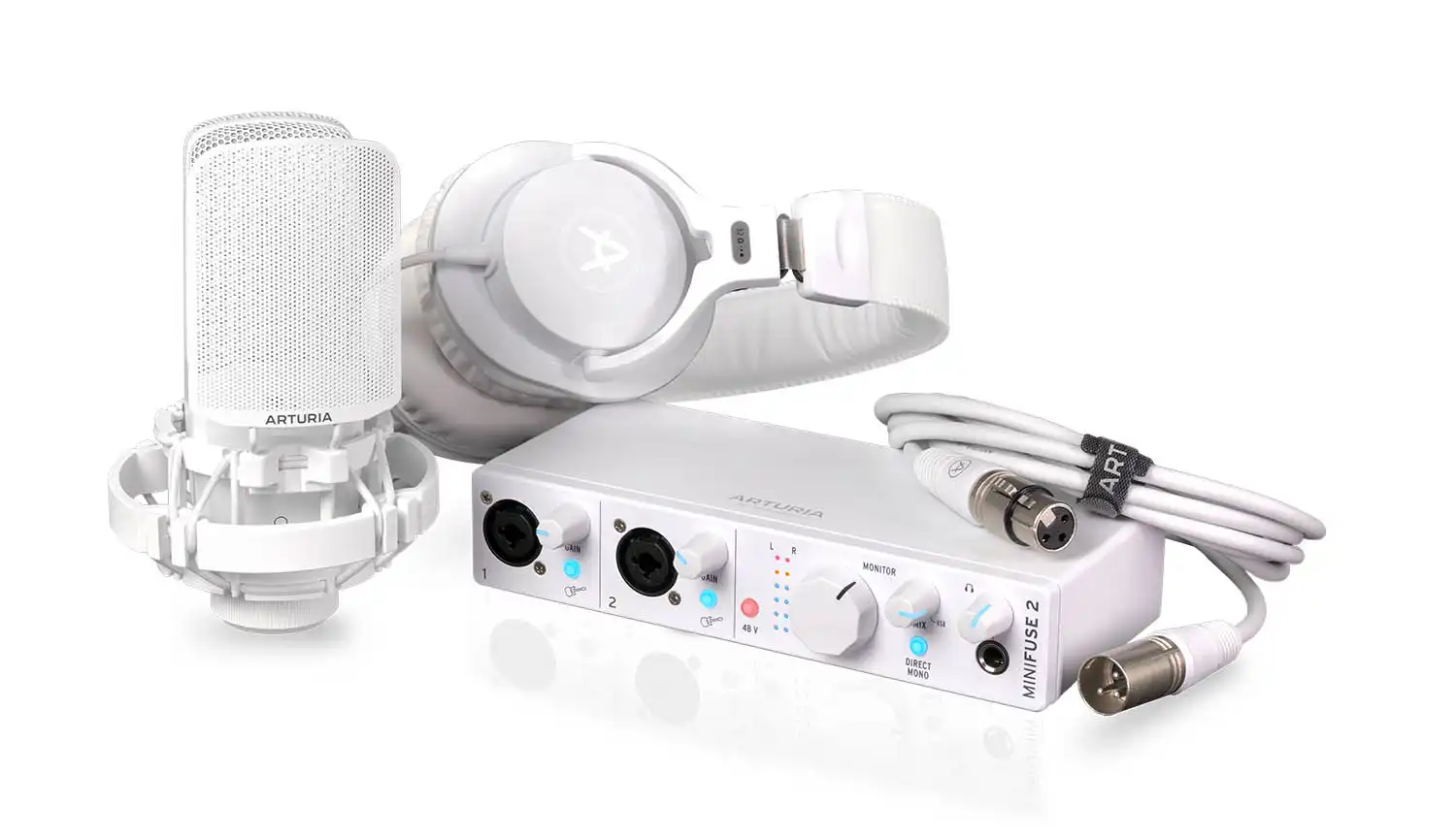 Arturia MiniFuse Recording Pack White- studijski paket