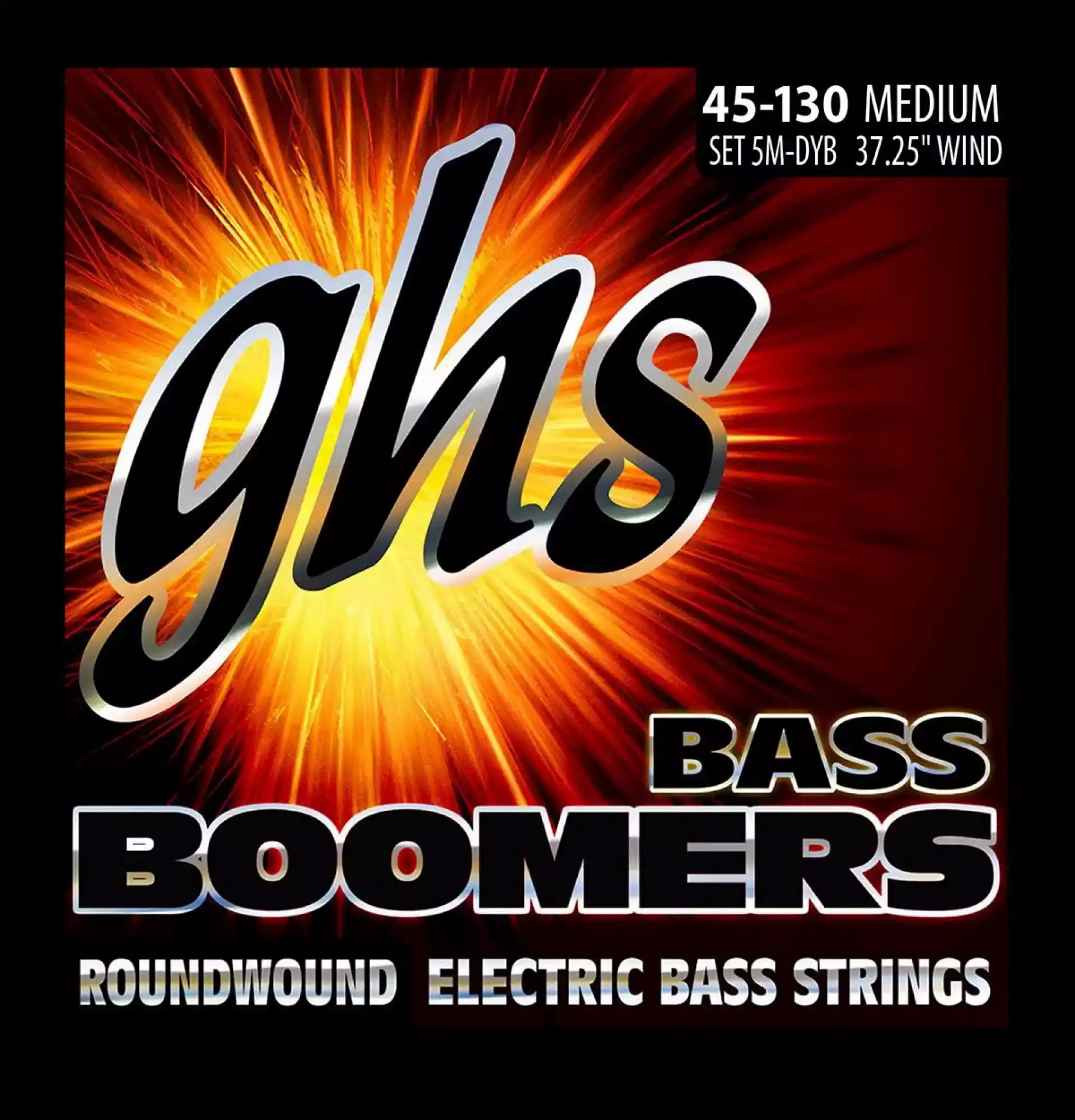 GHS 45-130 5M-DYB (5-String Set, Long Scale) - žice za bas gitaru