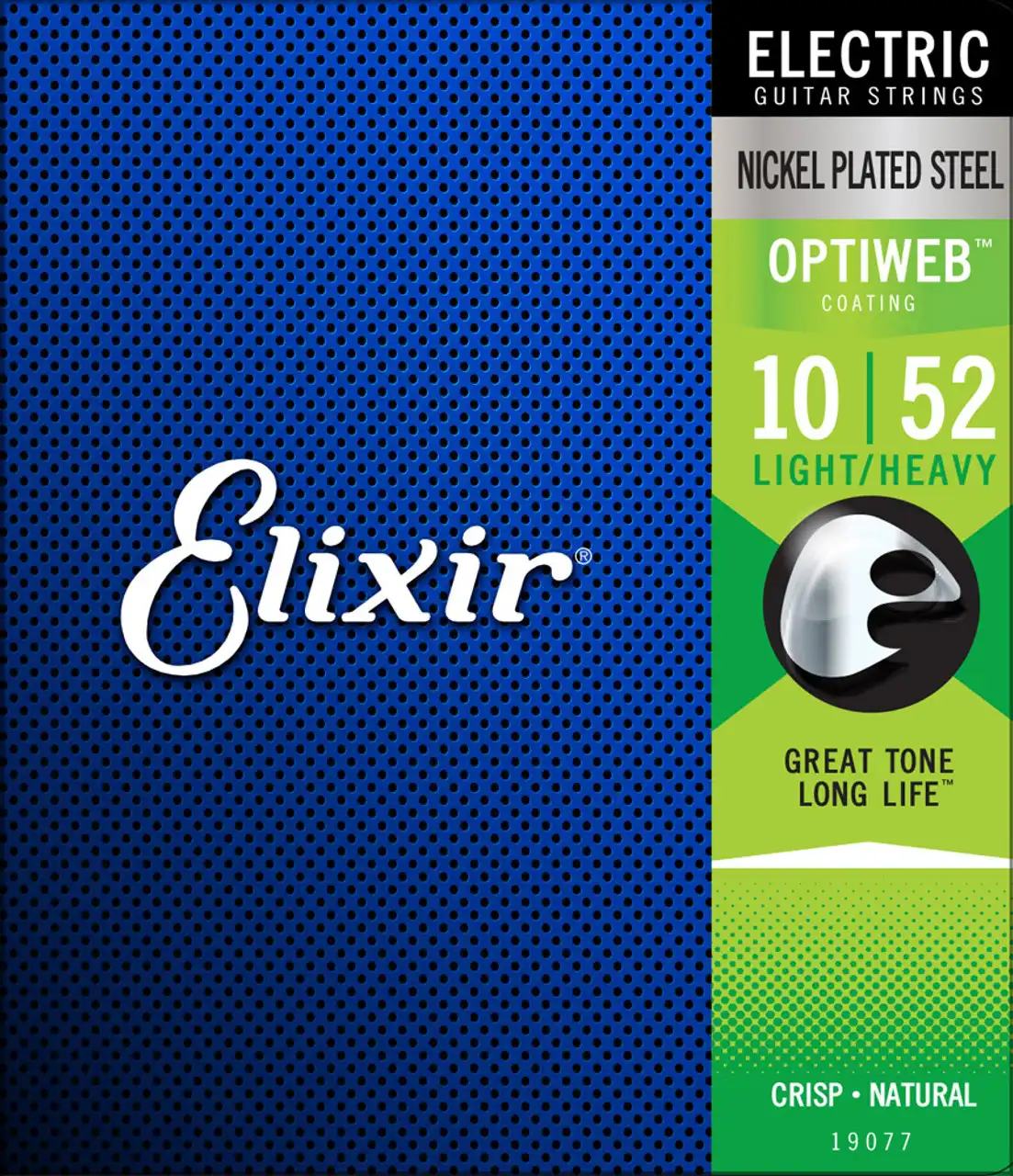 ELIXIR 19077 10-52 nickel plated steel OPTIWEB - žice za električnu gitaru