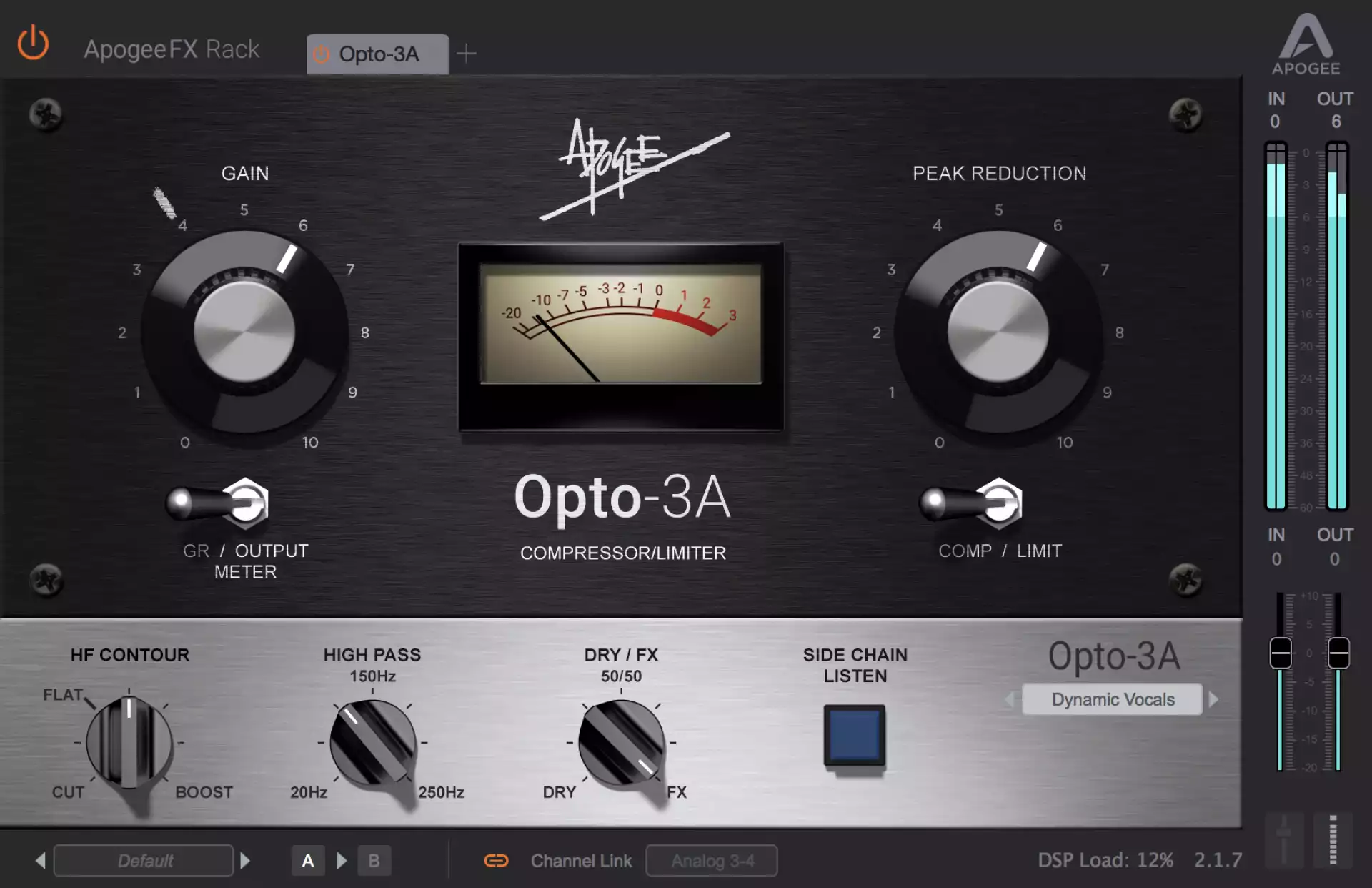 Apogee FX Rack Opto-3A