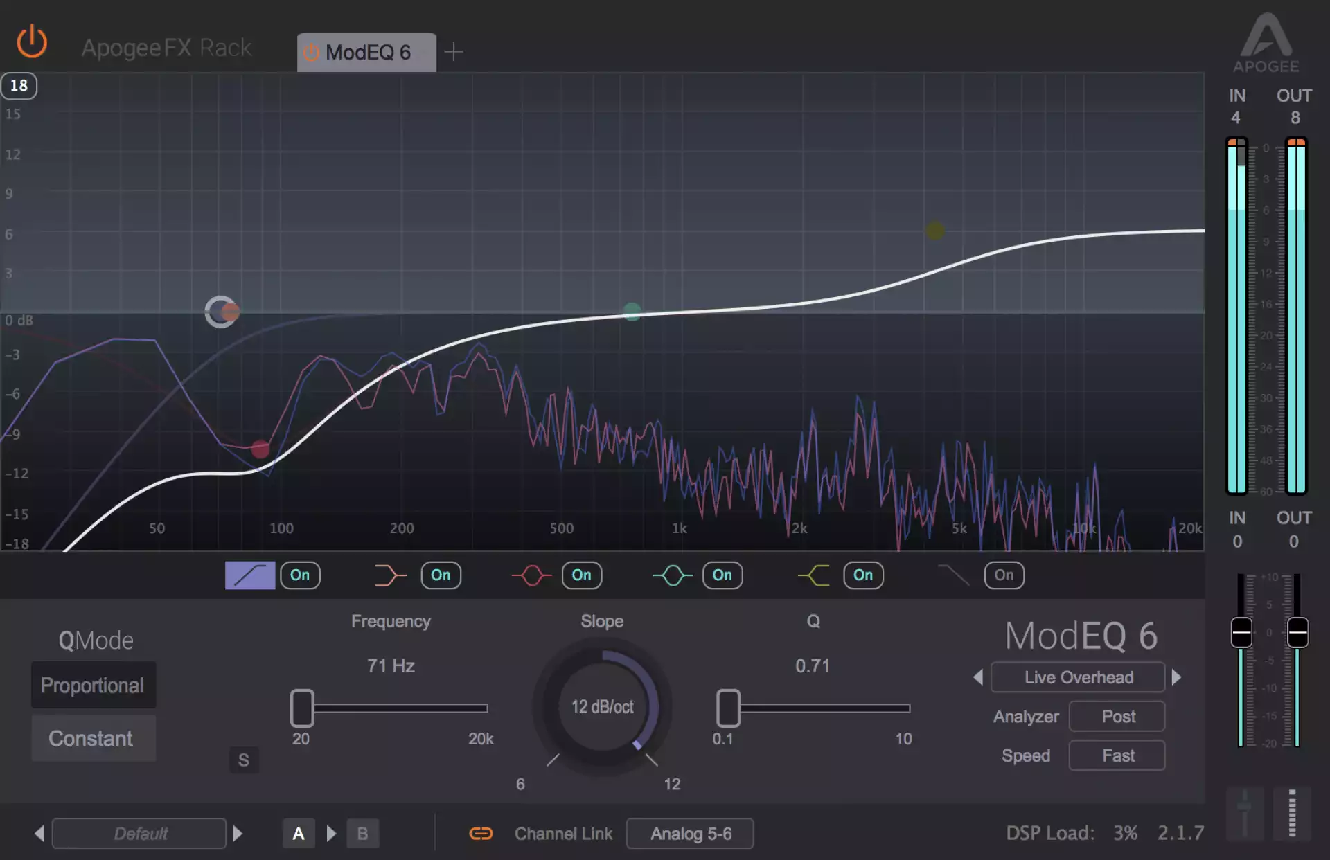 Apogee FX Rack ModEQ 6