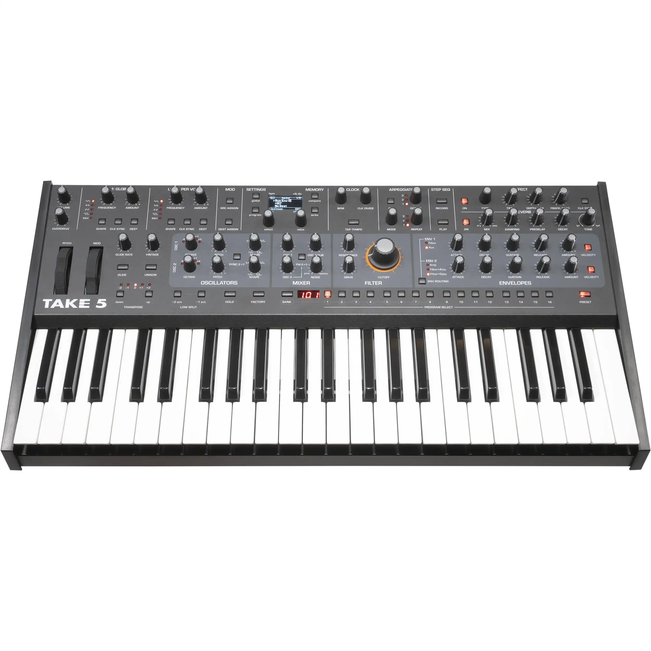 Sequential Take 5 - synthesizer