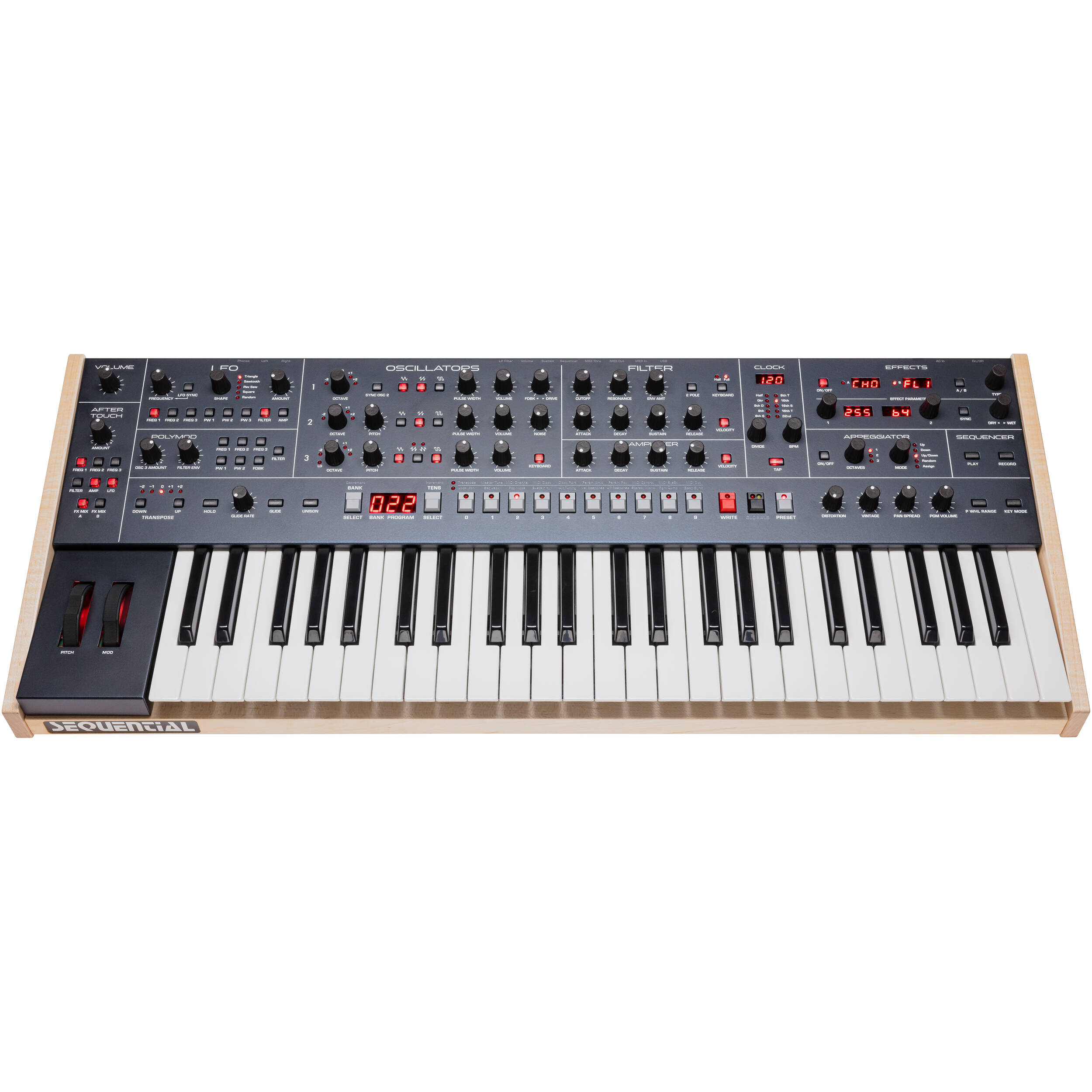 Sequential Trigon-6 - analogni synthesizer