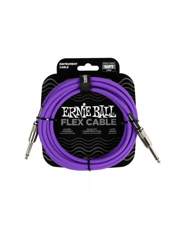 ERNIE BALL 6415 Flex Purple 3m - instrumentalni kabel