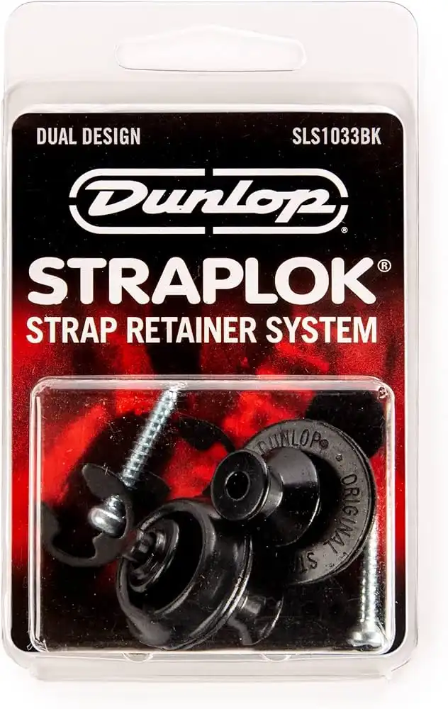 DUNLOP SLS1033BK (set) - strap lock