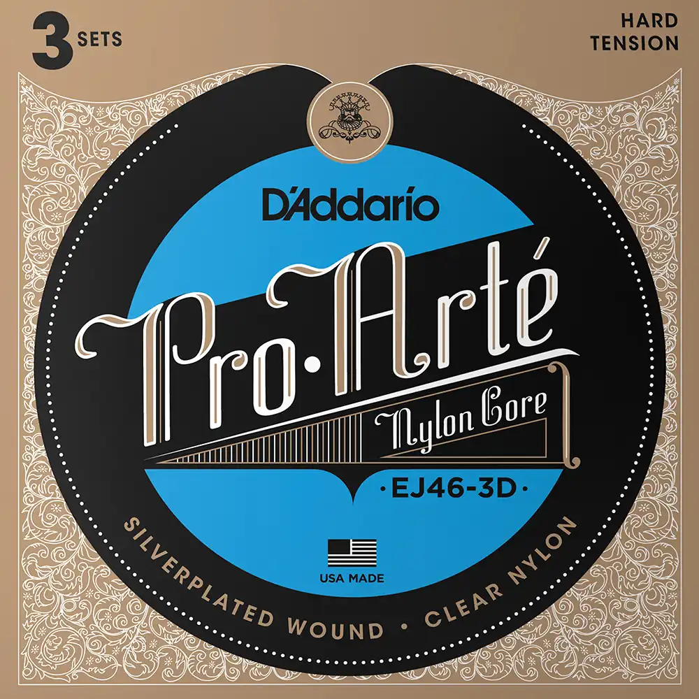 DAddario EJ46-3D 3 PACK SET HARD 29-44 -  žice za klasičnu gitaru