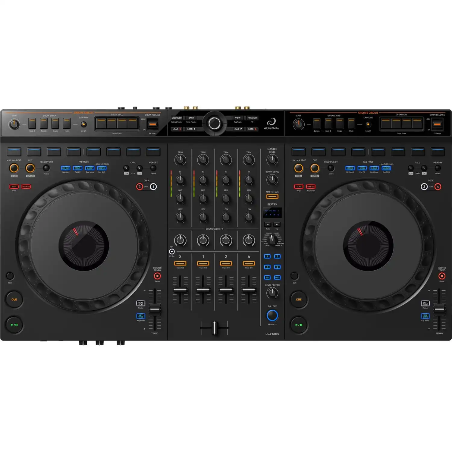 AlphaTheta DDJ-GRV6 - DJ kontroler
