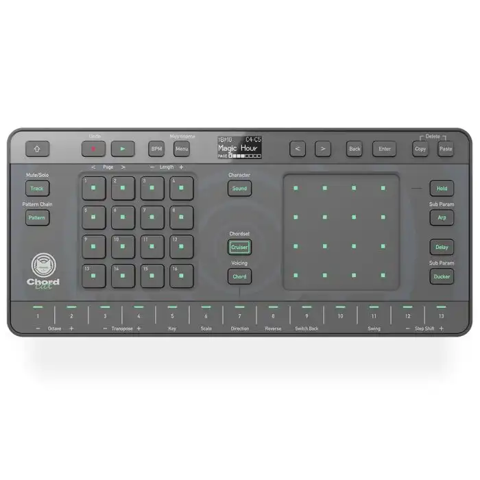 AlphaTheta Chordcat 8-Track Groovebox- Hardware Sequencer