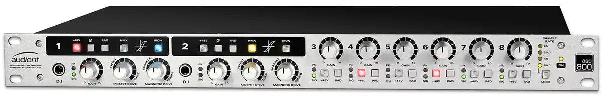 Audient ASP800 - mikrofonsko pretpojačalo sa 8 kanala