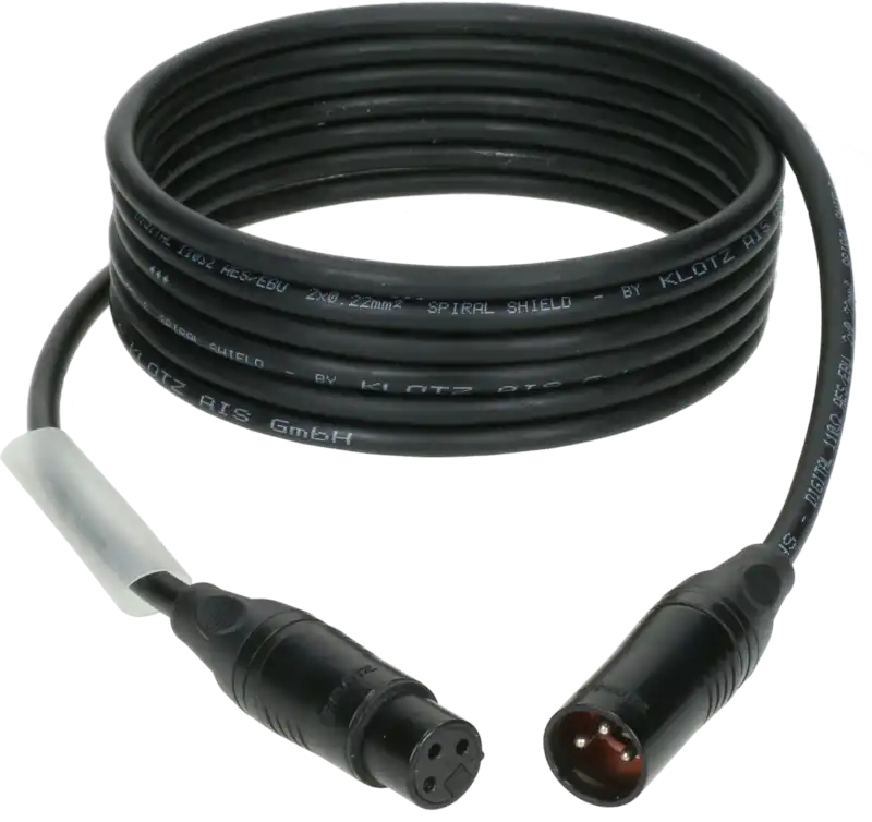 Klotz PD2-3XL11B001.5 DMX cable 1.5m