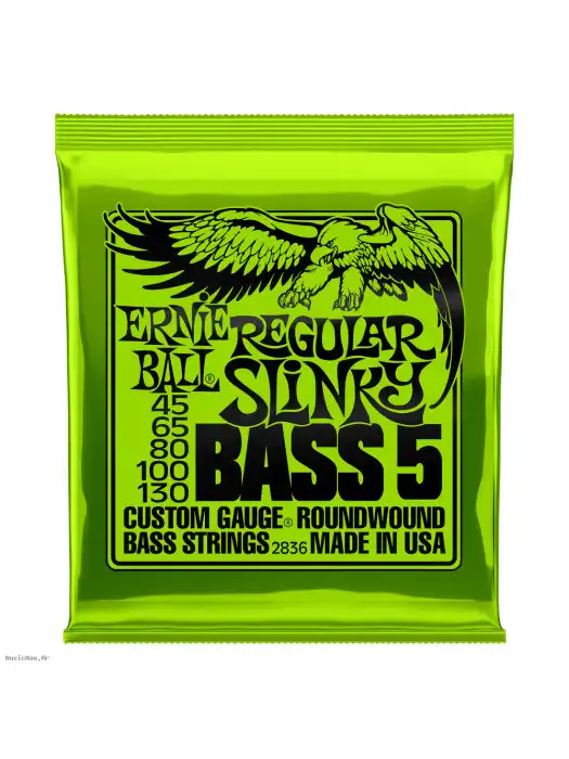 ERNIE BALL 2836 5-STRING 45-130 žice za bas gitaru
