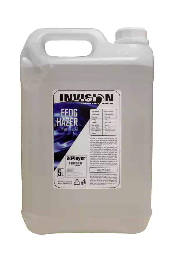 INVISION HAZER FLUID (Water based)
